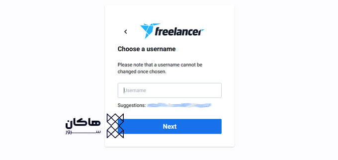 ساخت اکانت freelancer در 13 قدم ساده مرحله سوم ساخت اکانت freelancer