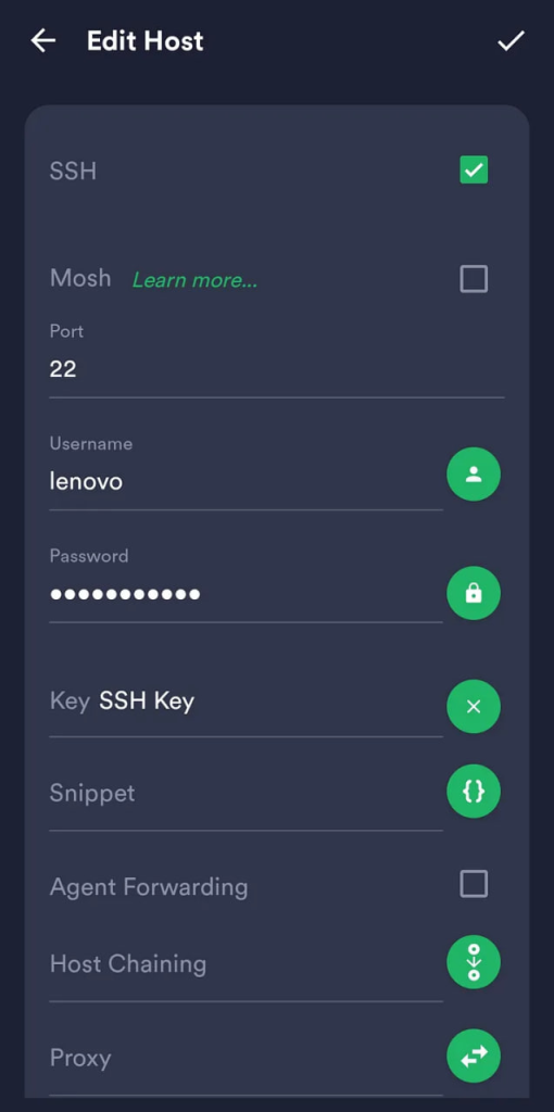 آموزش اتصال به سرور لینوکسی از طریق ssh در موبایل - هاکان سرور