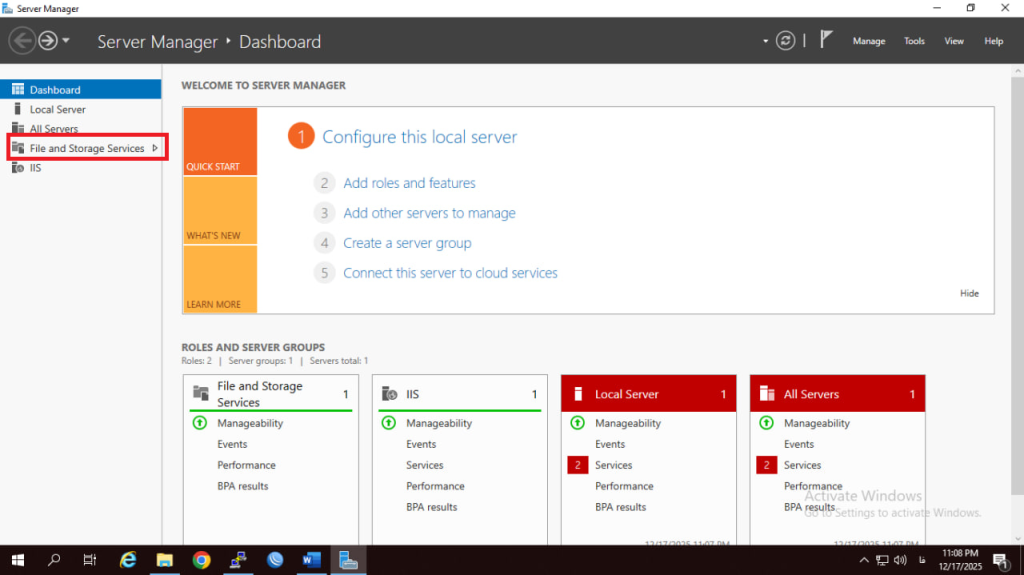 افزودن هارد در ویندوز سرور افزودن هارد در ویندوز سرور - هاکان سرور
