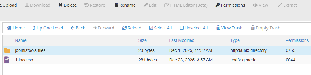 راهکارهای رفع ارور File Permissions Error در cPanel تغییر دسترسیها از طریق File Manager - هاکان سرور
