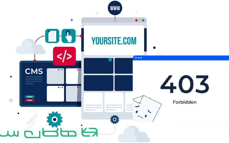 رفع خطای 403 Forbidden - هاکان سرور